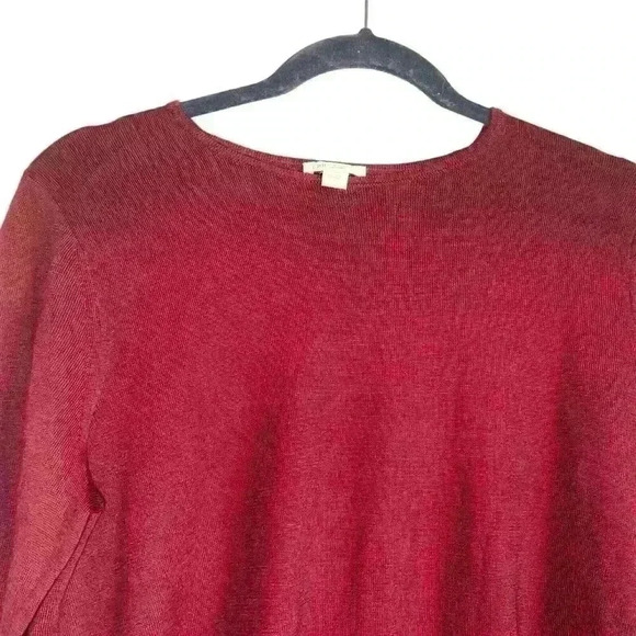JJill Sz S 100% Merino Wool Washable Sweater Fall Lightweight Office Holiday - Picture 7 of 11